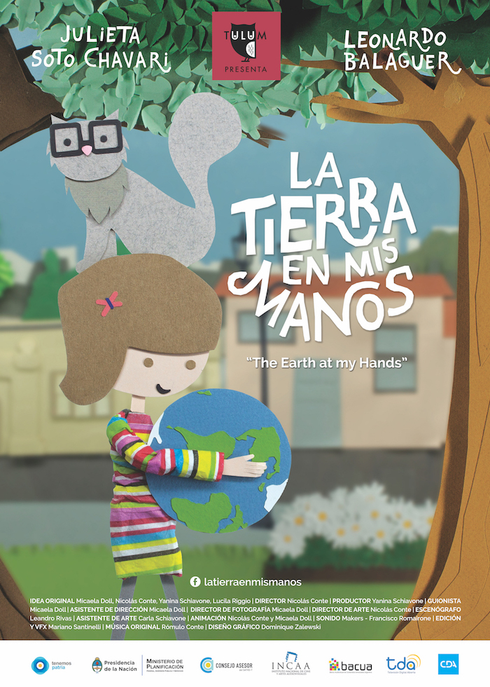 Póster de LA TIERRA EN MIS MANOS